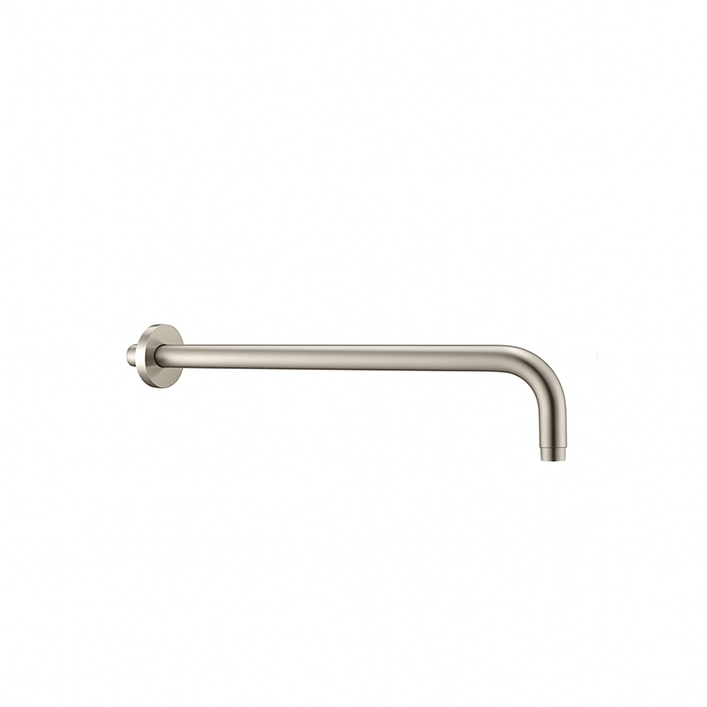 Round Wall Shower Head Arm 16" – Brushed Nickel Finish | MAX Faucets HM-115W-BN