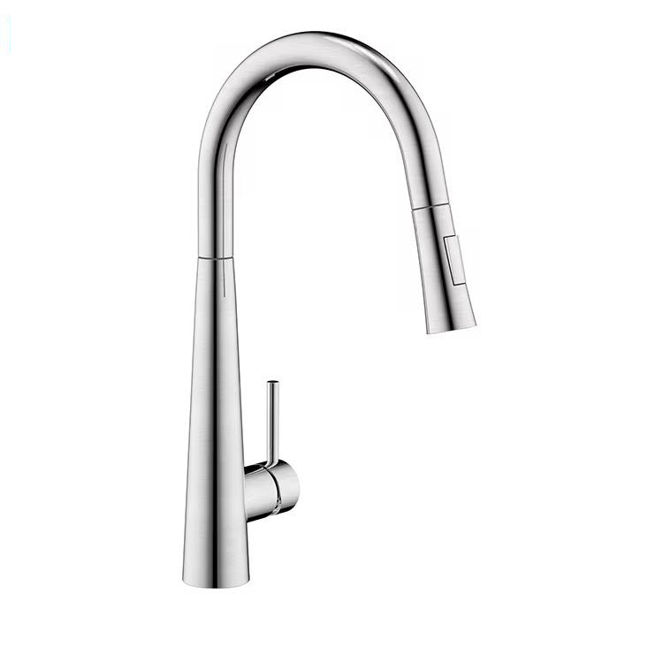 MAX Faucets Smart Touch Kitchen Faucet – 18" Single Handle Pull-Out Sprayer, Hands-Free Sensor, Chrome Finish