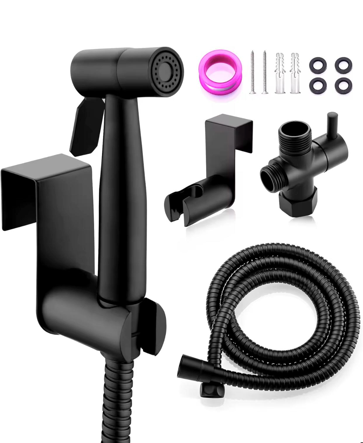 Matte Black Spray Handheld Toilet Bidet
