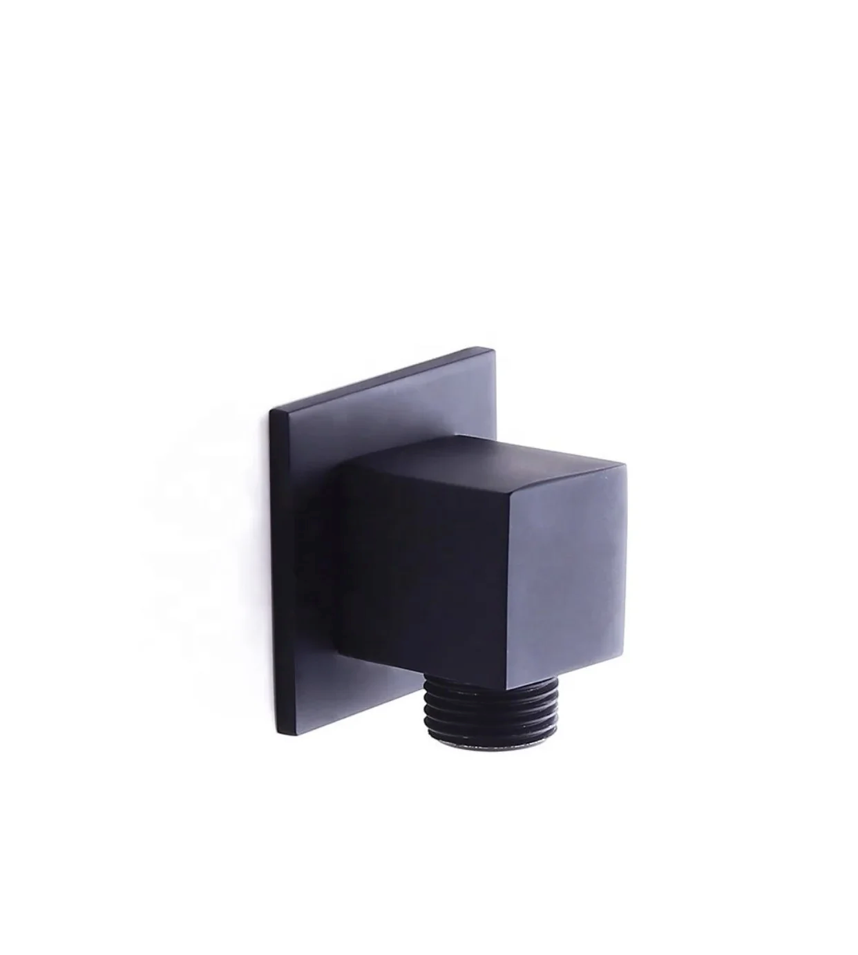 Shower Outlet Elbow Wall Mounted – Matte Black | MAX Faucets M-OL7611W-MB