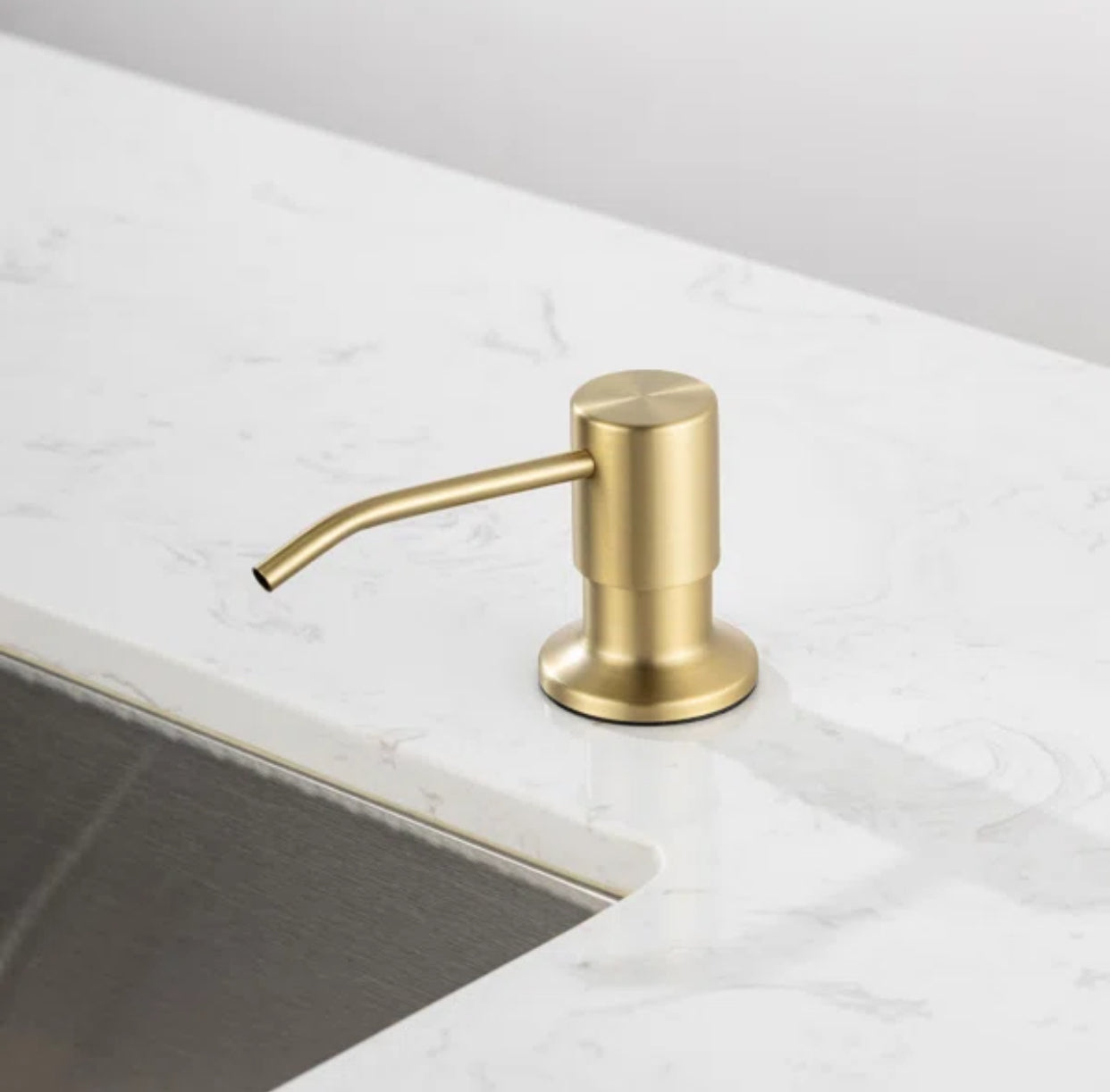 Soap & Lotion Dispenser Brushed Gold Finish MP-12111-BG