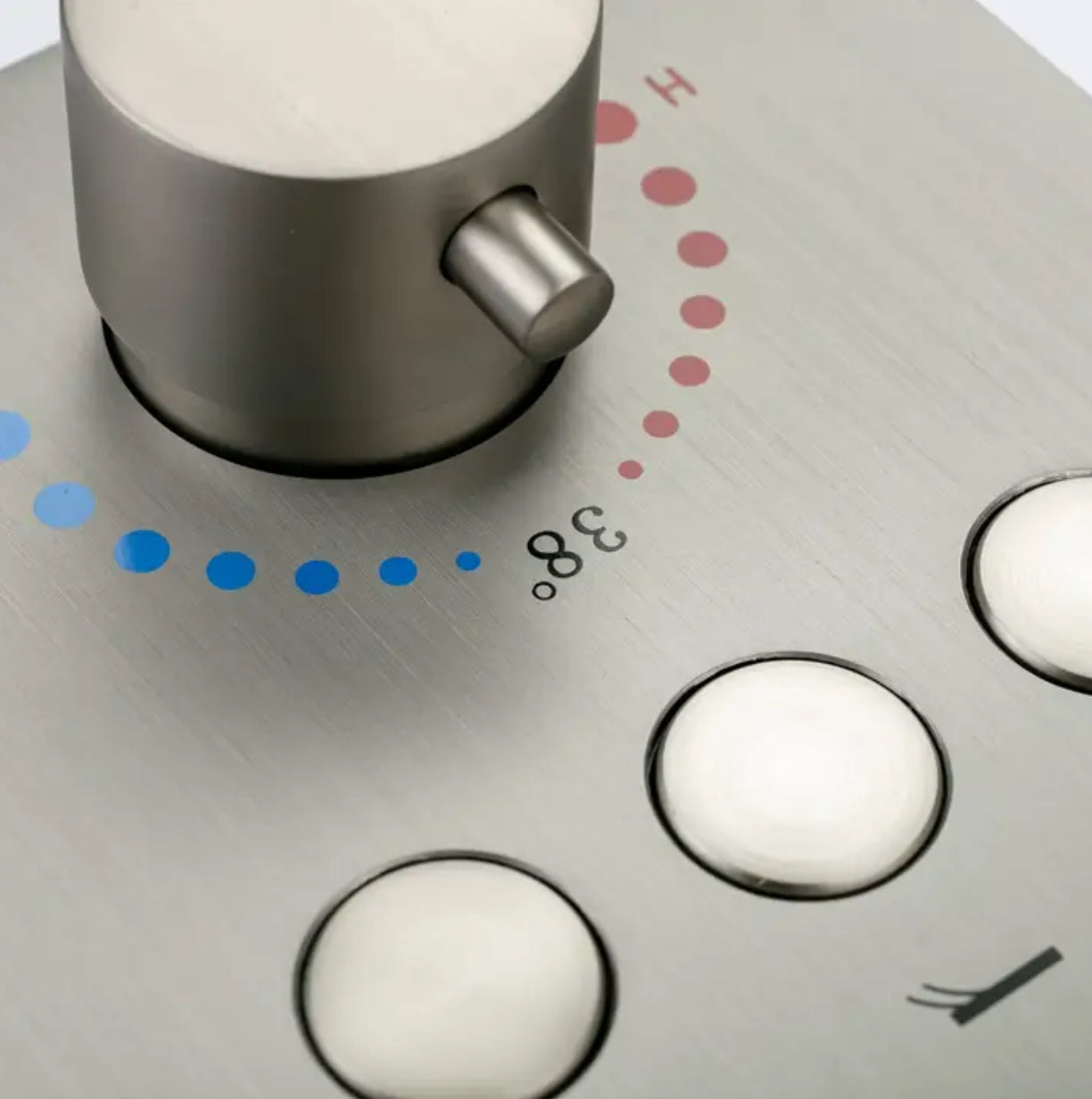 Thermostatic Shower Valve Three Function Brushed Nickel