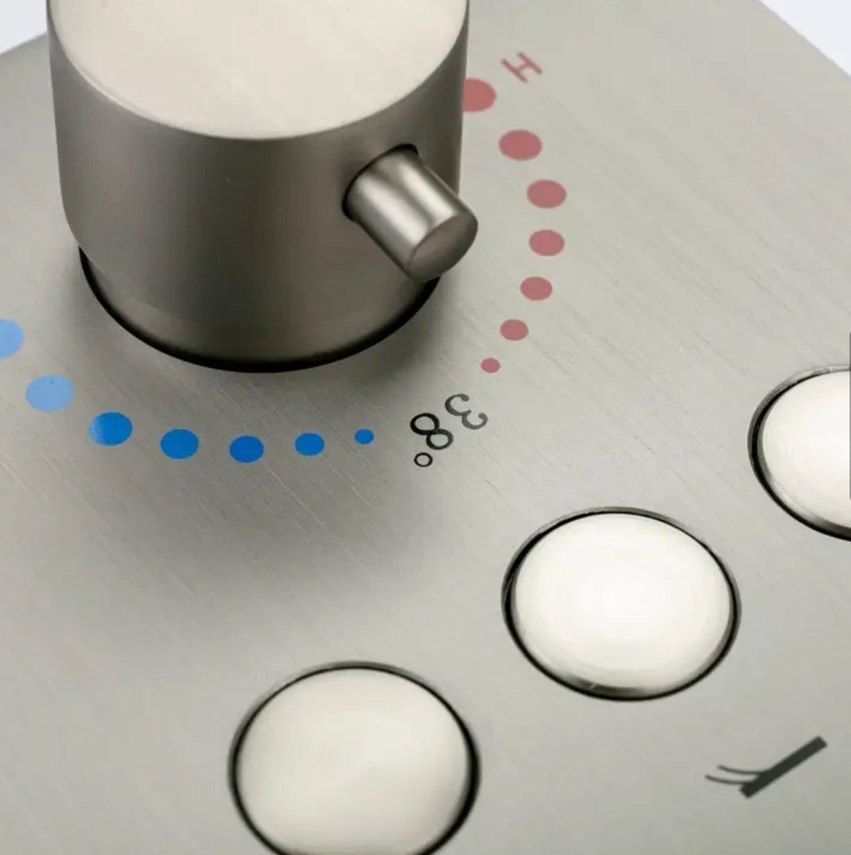 Thermostatic Shower Valve Three Function Brushed Nickel Finish