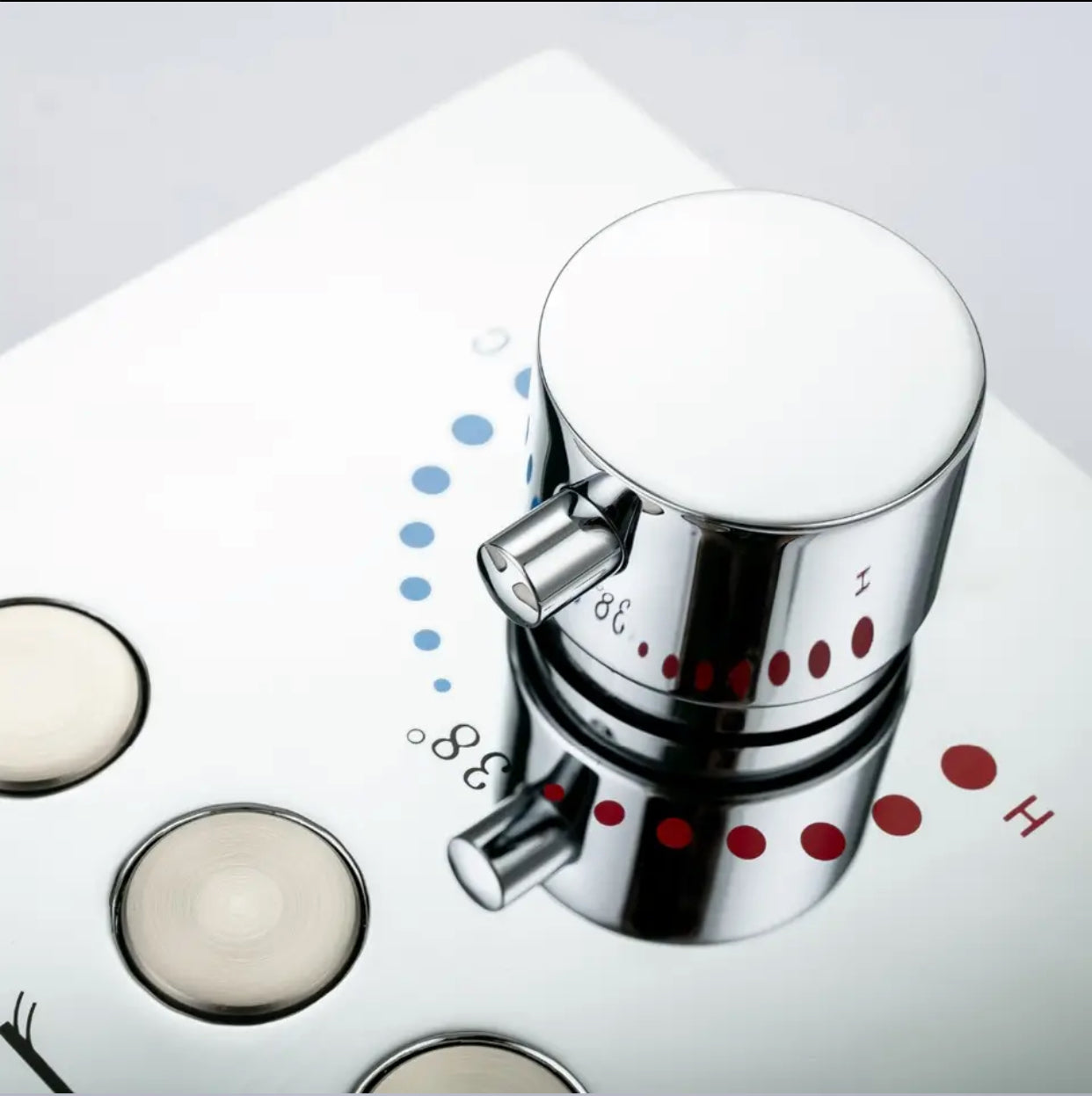 Thermostatic Shower Valve Three Function  Chrome Finish