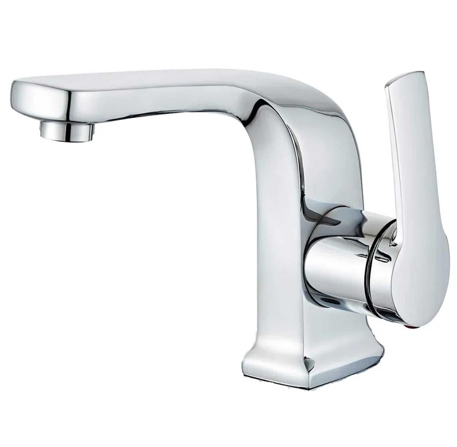 MAX Faucets | Ultra-Modern Bathroom Faucet with Side Handle – Chrome Finish