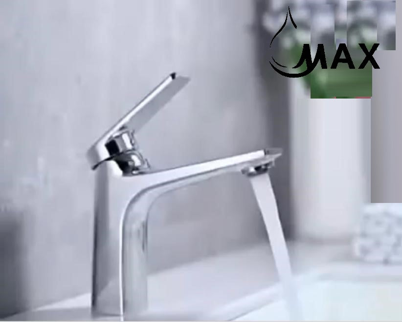 MAX Faucets | Luxury Bathroom Faucet – Chrome – 6.5 Inches Height