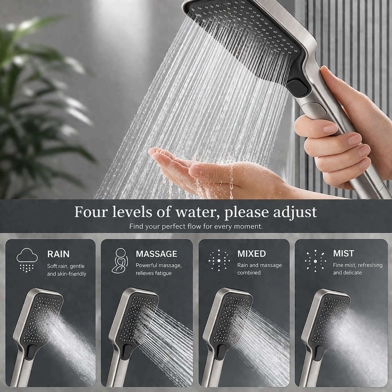 max-faucets-brushed-nickel-handheld-shower-rainfall