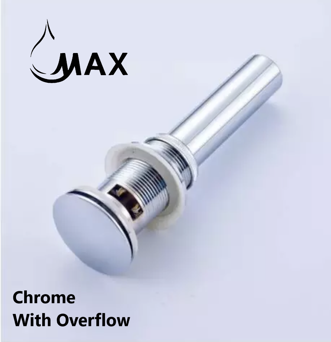 Single Handle Bathroom Faucet With Pop-UP Drain Chrome Finish