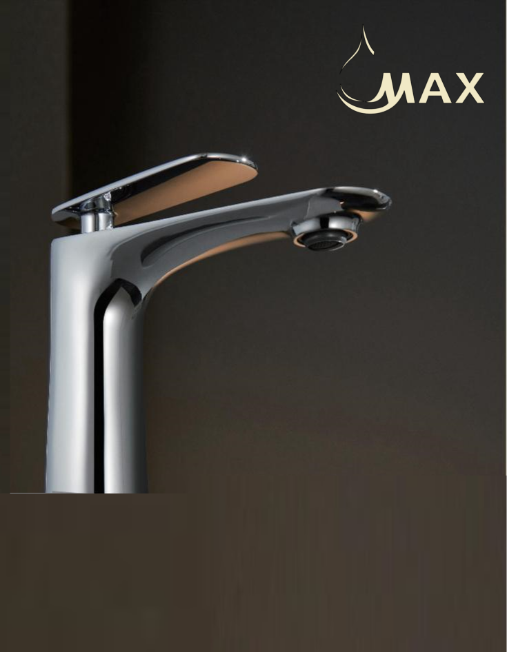 Modern Bathroom Faucet Chrome Finish