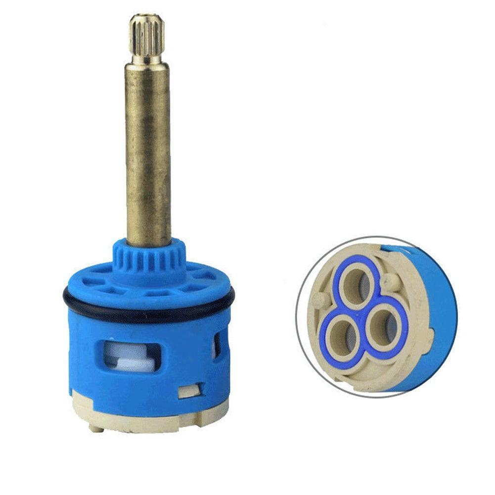 Durable brass shower diverter with long-lasting cartridge