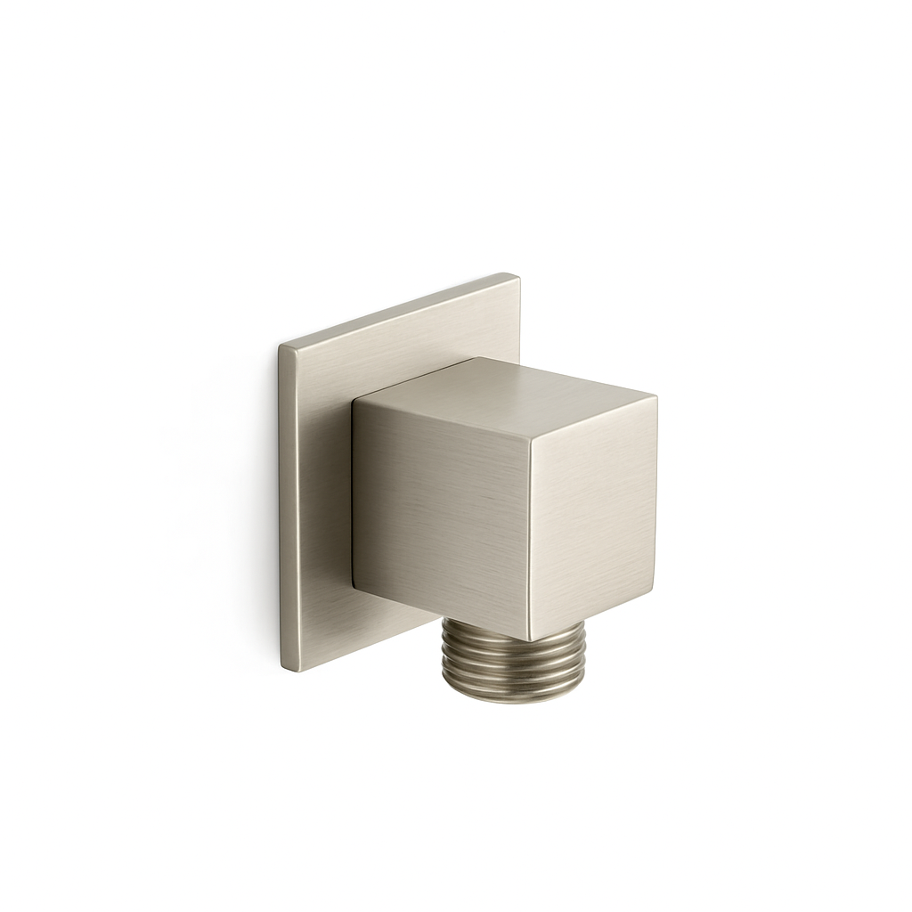Shower outlet elbow wall mounted in brushed nickel by MAX Faucets