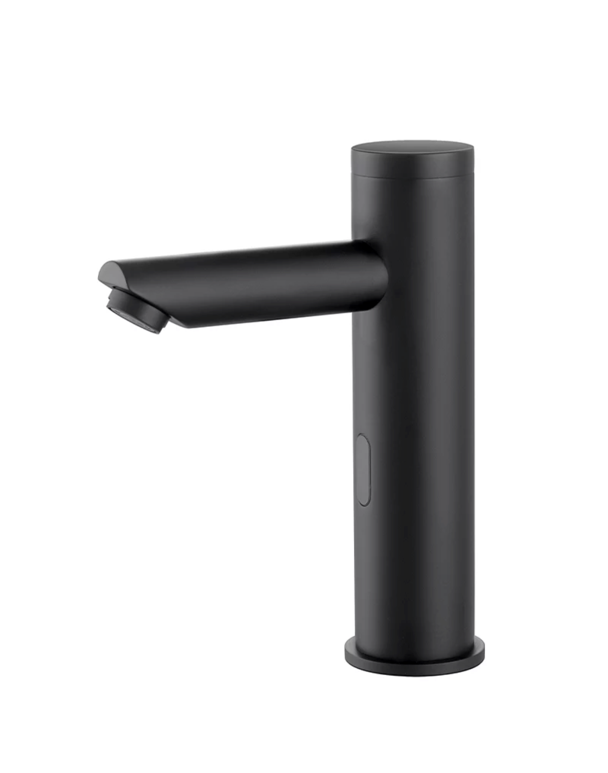 Hands-free operation of MAX Faucets matte black motion sensor bathroom faucet