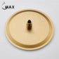 Brushed Gold Round Shower Head Ultra-Thin 10"