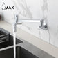 Pot Filler Faucet Double Handle Classic Wall Mounted 20" With Accessories Chrome Finish