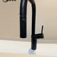 Kitchen Faucet Gooseneck New-Arc Elegant Design Pull-out 16" Matte Black