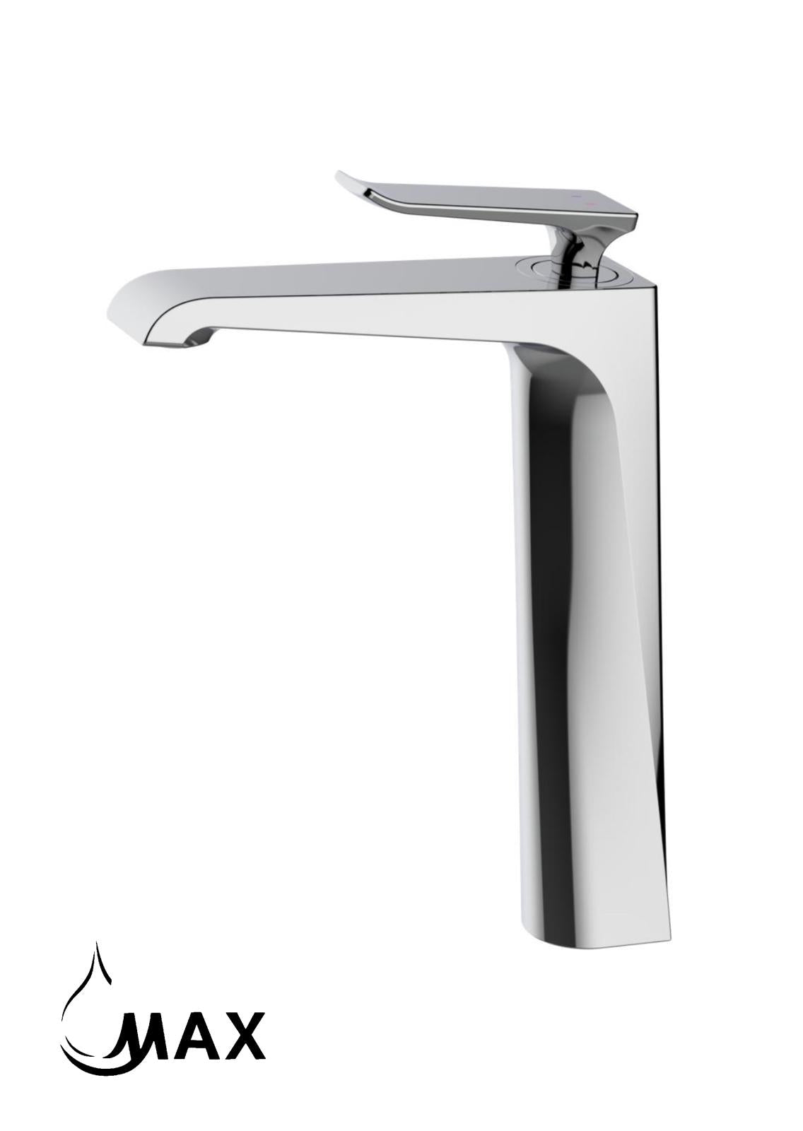 Vessel Sink Faucet Single Handle 11.5" Chrome Finish
