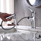 Pull-Out Bathroom Faucet 3 Functions In Chrome Finish