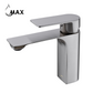 Bathroom Faucet Single Handle Elegance Design Brushed Nickel Finish