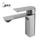 Bathroom Faucet Single Handle Elegance Design Brushed Nickel Finish