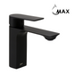 Bathroom Faucet Single Handle Elegance Design Matte Black Finish