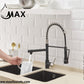 Pull-Down Flexible Kitchen Faucet With Separate Pot Filler Spout 19" Matte Black,Brushed Nickel Finish