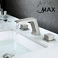 Two Handle Widespread Bathroom Faucet Brushed Nickel