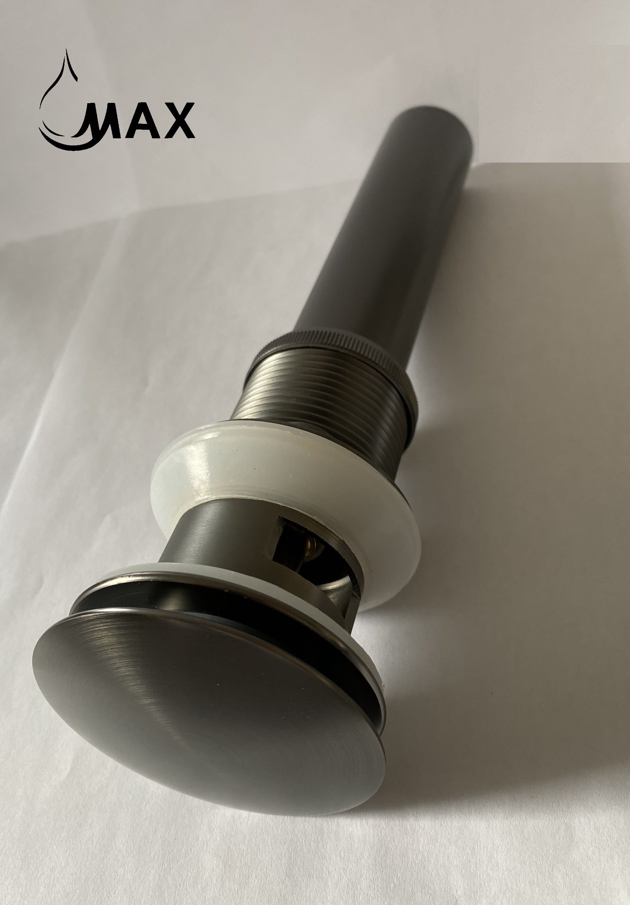 MAX Faucets | Solid Brass Pop-Up Bathroom Sink Drain Assembly Installation Guide – with Overflow and Hair Catcher OF-150021-GB