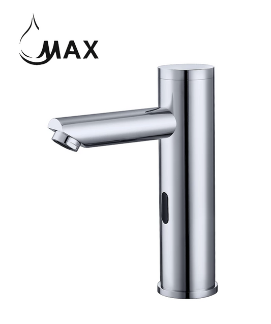 Touchless Bathroom Faucet Chrome Finish