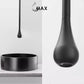 Smart Touchless Bathroom Faucet Ceiling Mounted Matte Black