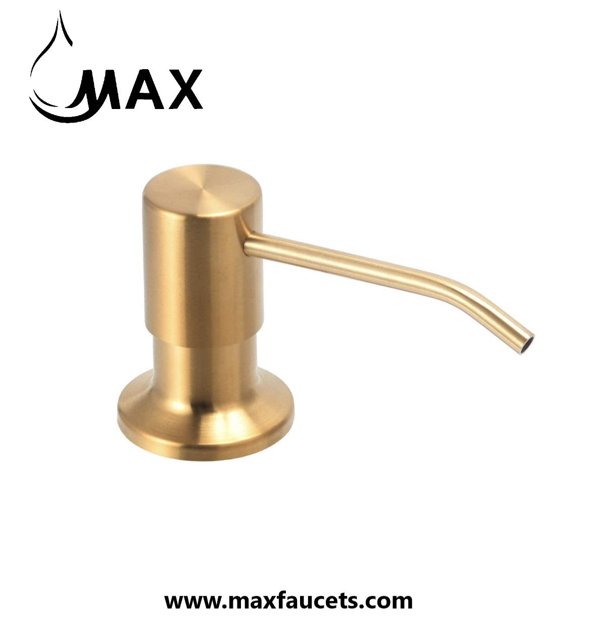Soap & Lotion Dispenser Brushed Gold Finish MP-12111-BG