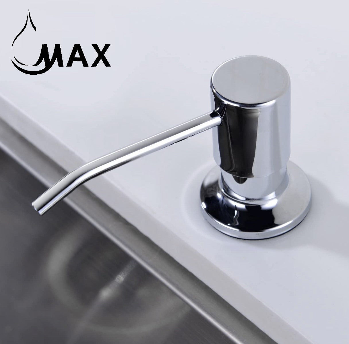 Soap & Lotion Dispenser – Chrome Finish | MAX Faucets MP-12111-C